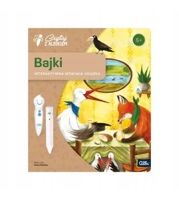 KSIĄŻKA INTERAKTYWNA BAJKI EZOPA ALBIK 5+